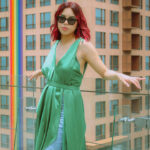 How to Style a Green Dress