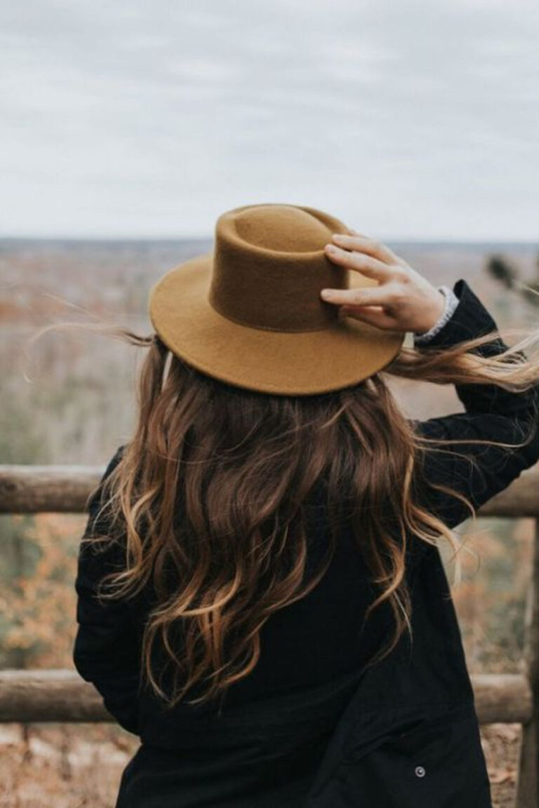 How to Wear Hats with Long Hair